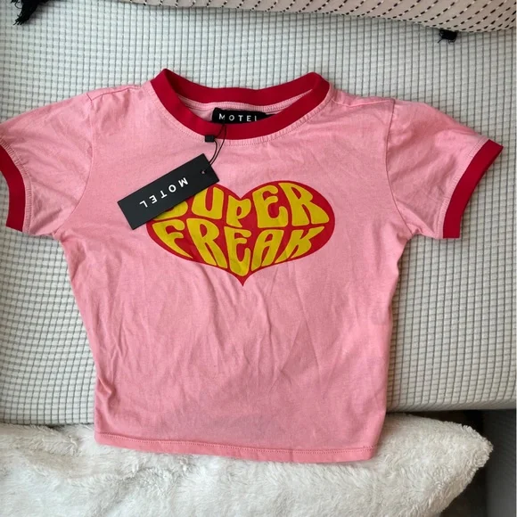 Motel Rocks Crop Top - Picture 2 of 4